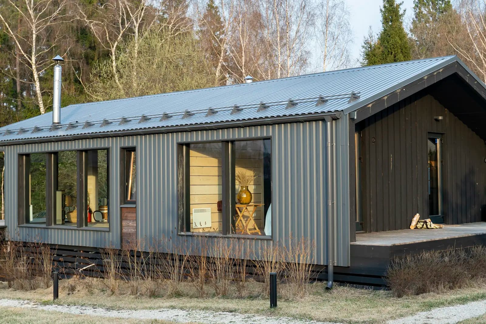 Teslim edilmiş prefabrik konut